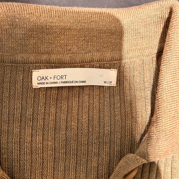 Oak + Fort Longsleeve Button Up Polo - Picture 3 of 3